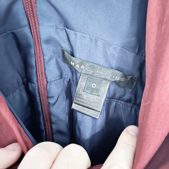 Marc Jacobs Feather Printed Fit and Flare Dress - Picture 4 of 8